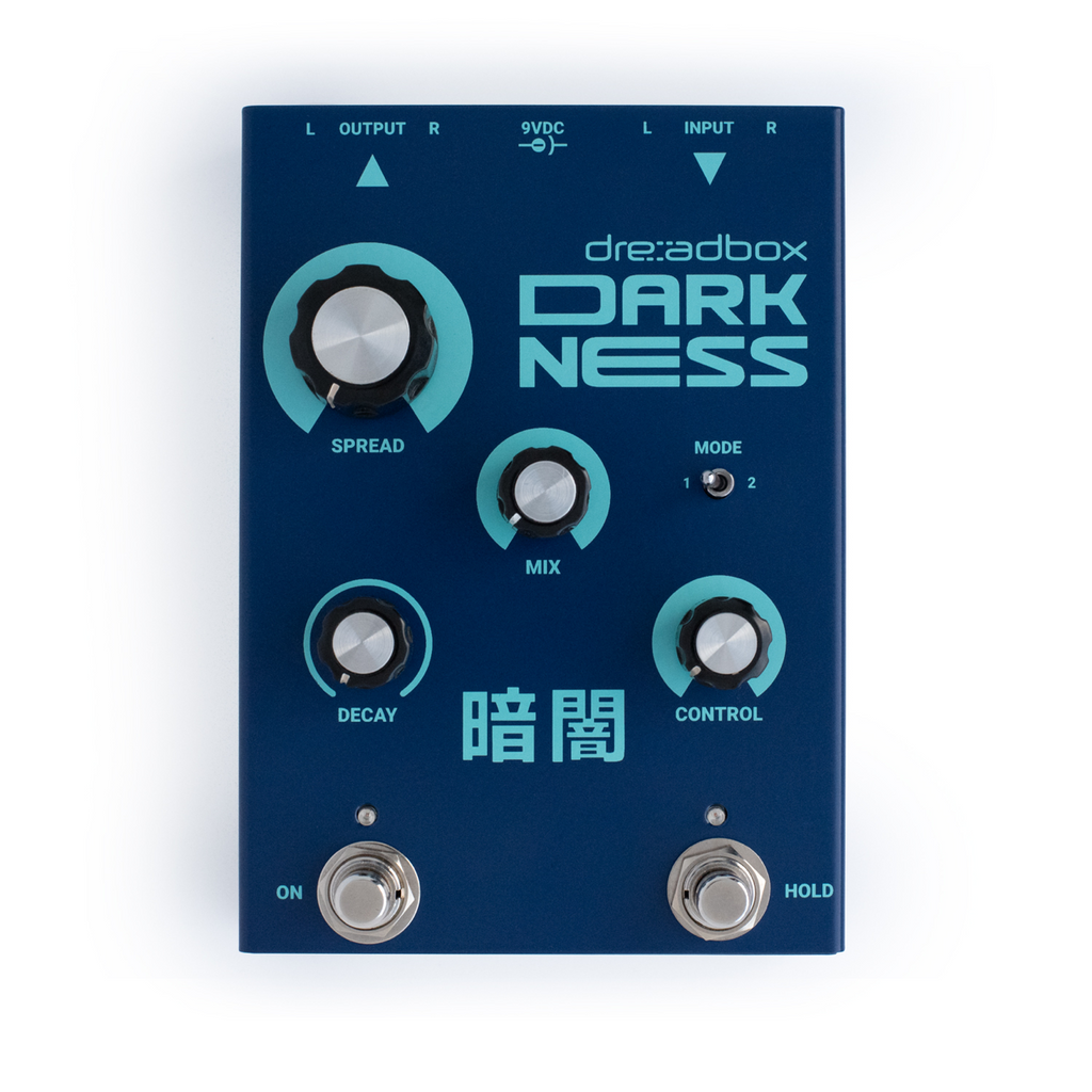 Dreadbox Darkness digital stereo shimmer reverb pedal