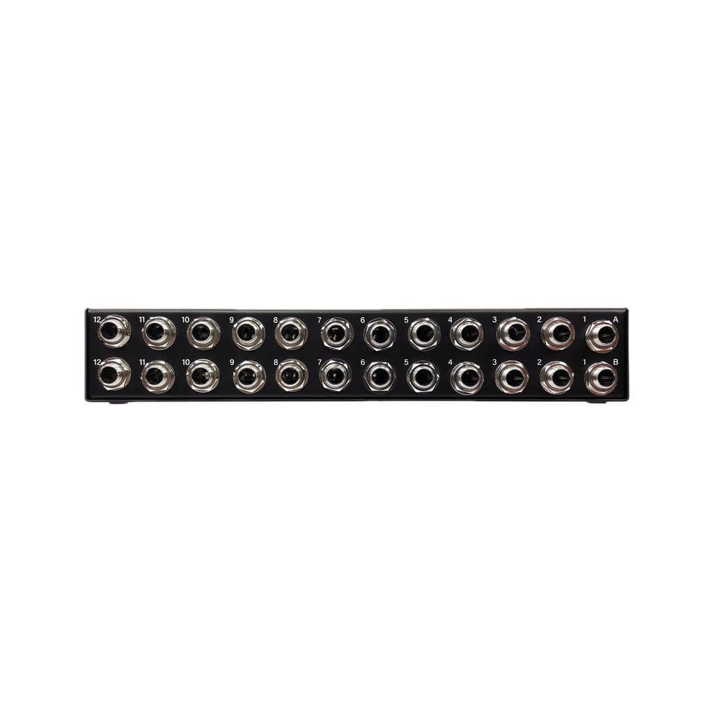 DF Audio Minibay S24 Patchbay, Rückseite