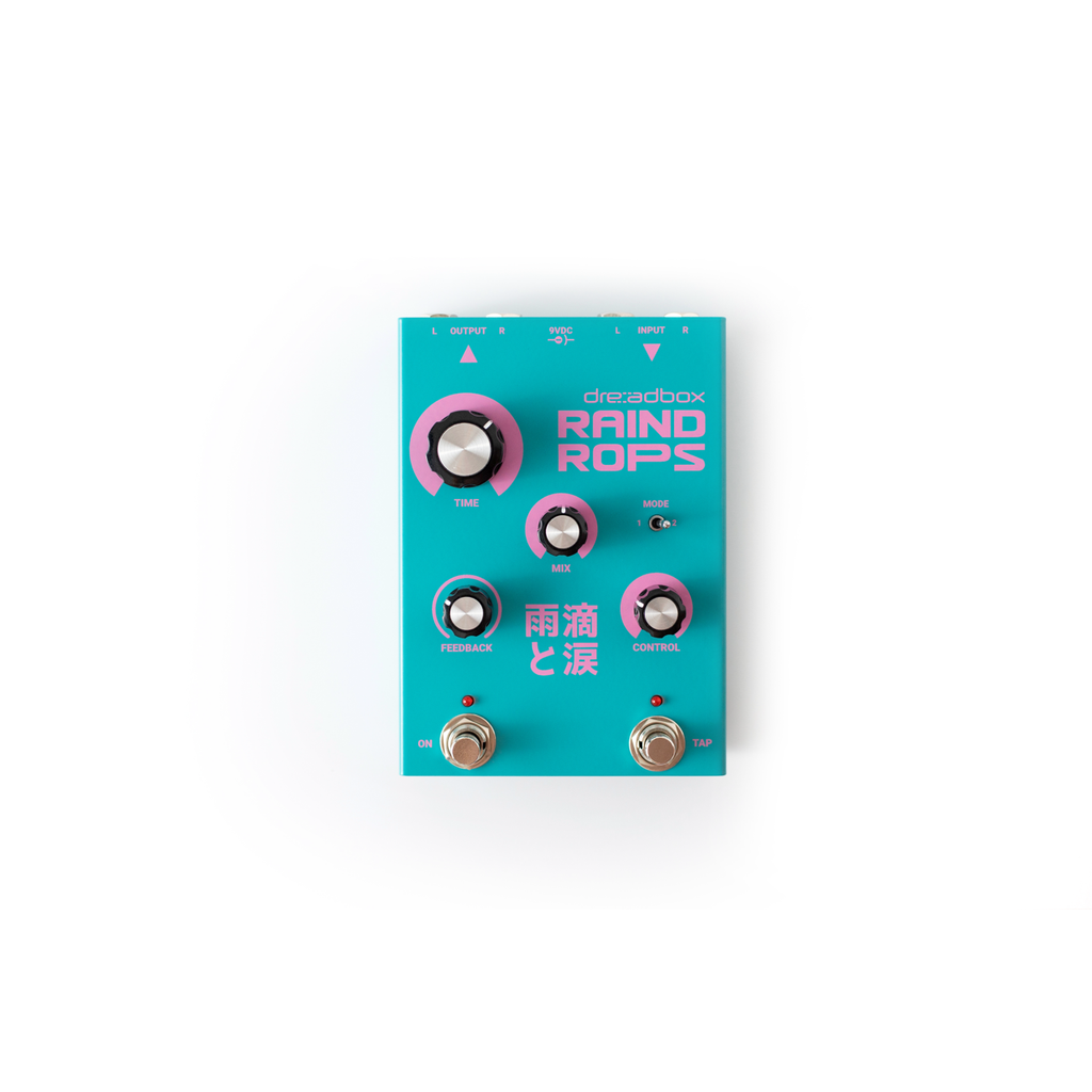 Dreadbox Raindrops Delay-, Pitch-Shifter- und Reverb-Pedal