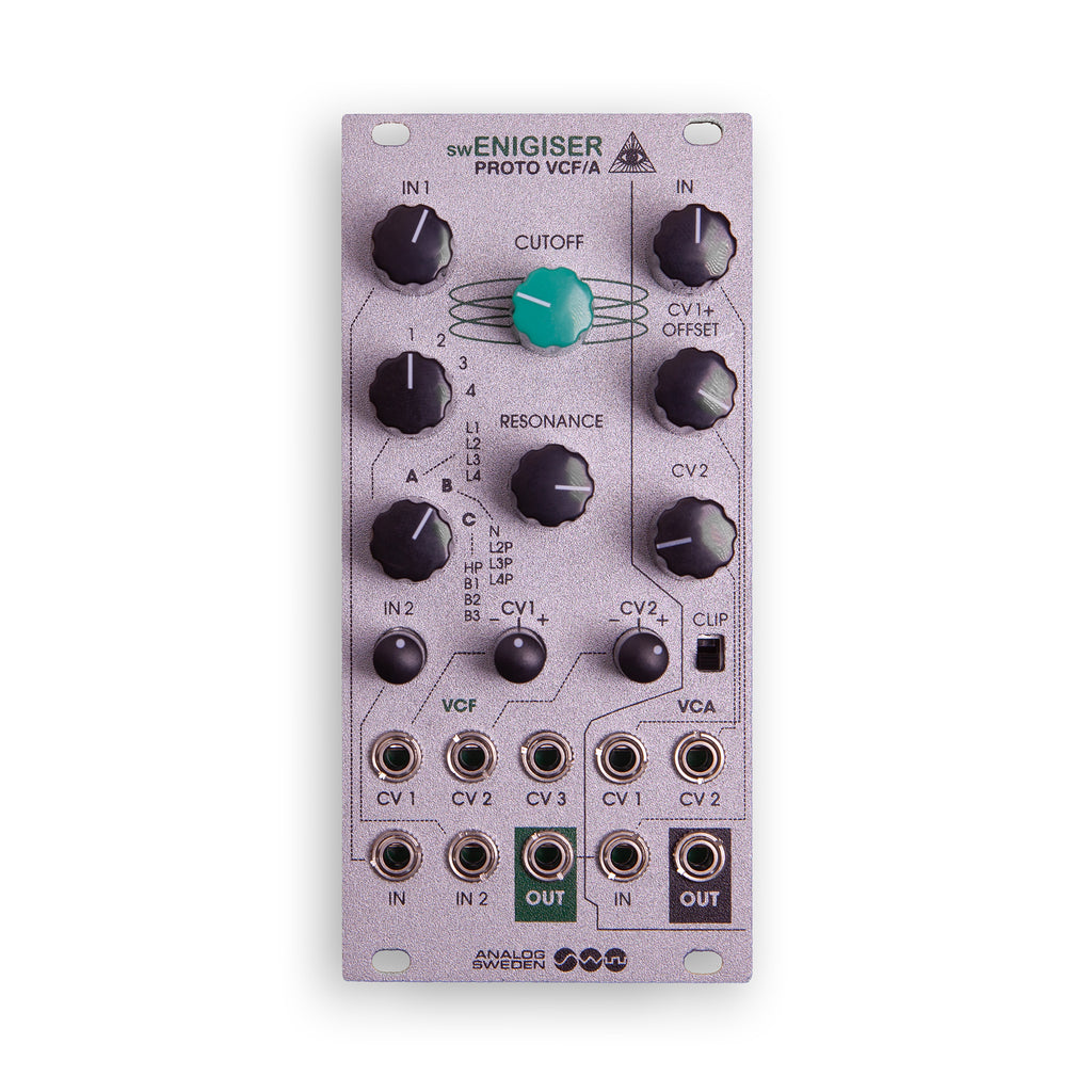 swEnigiser Proto VCF/A Eurorack-Filtermodul, 12 TE